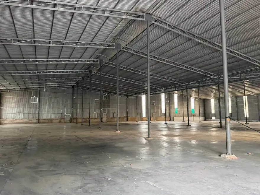 Bên trong kho xưởng 1600m2 tại KCN Phố Nối A, Như Quỳnh